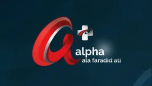 Alpha logo banner